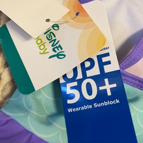 Infant 3-6 Month Disney Little Mermaid Swimsuit - Picture 5 of 5